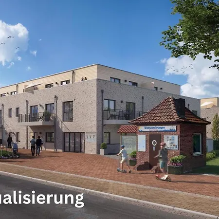 Meeresrauschen - Exklusive Penthousewohnung Mit Sauna & Nah Am Strand! Tossens