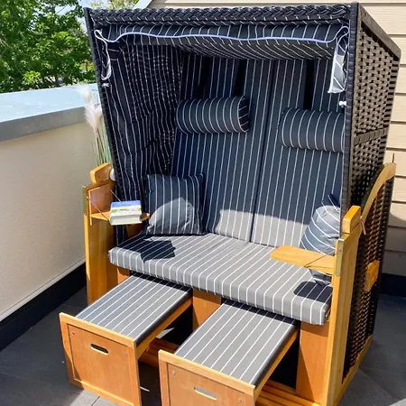 Meeresrauschen - Exklusive Penthousewohnung Mit Sauna & Nah Am Strand! * Tossens