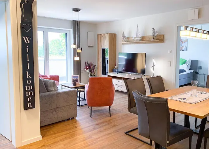 Meeresrauschen - Exklusive Penthousewohnung Mit Sauna & Nah Am Strand! Tossens